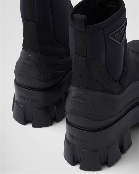 prada monolith boots dupes|monolith re nylon gabardine boots.